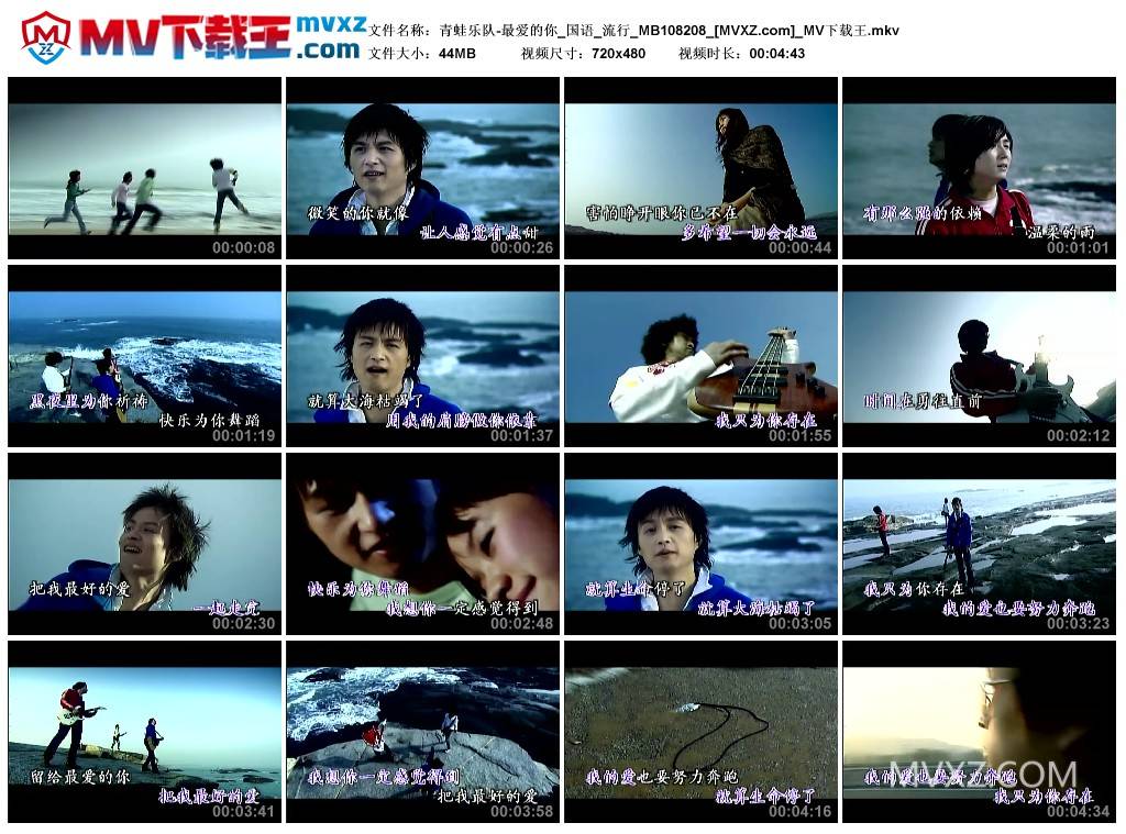 青蛙乐队-最爱的你_国语_流行_MB108208
